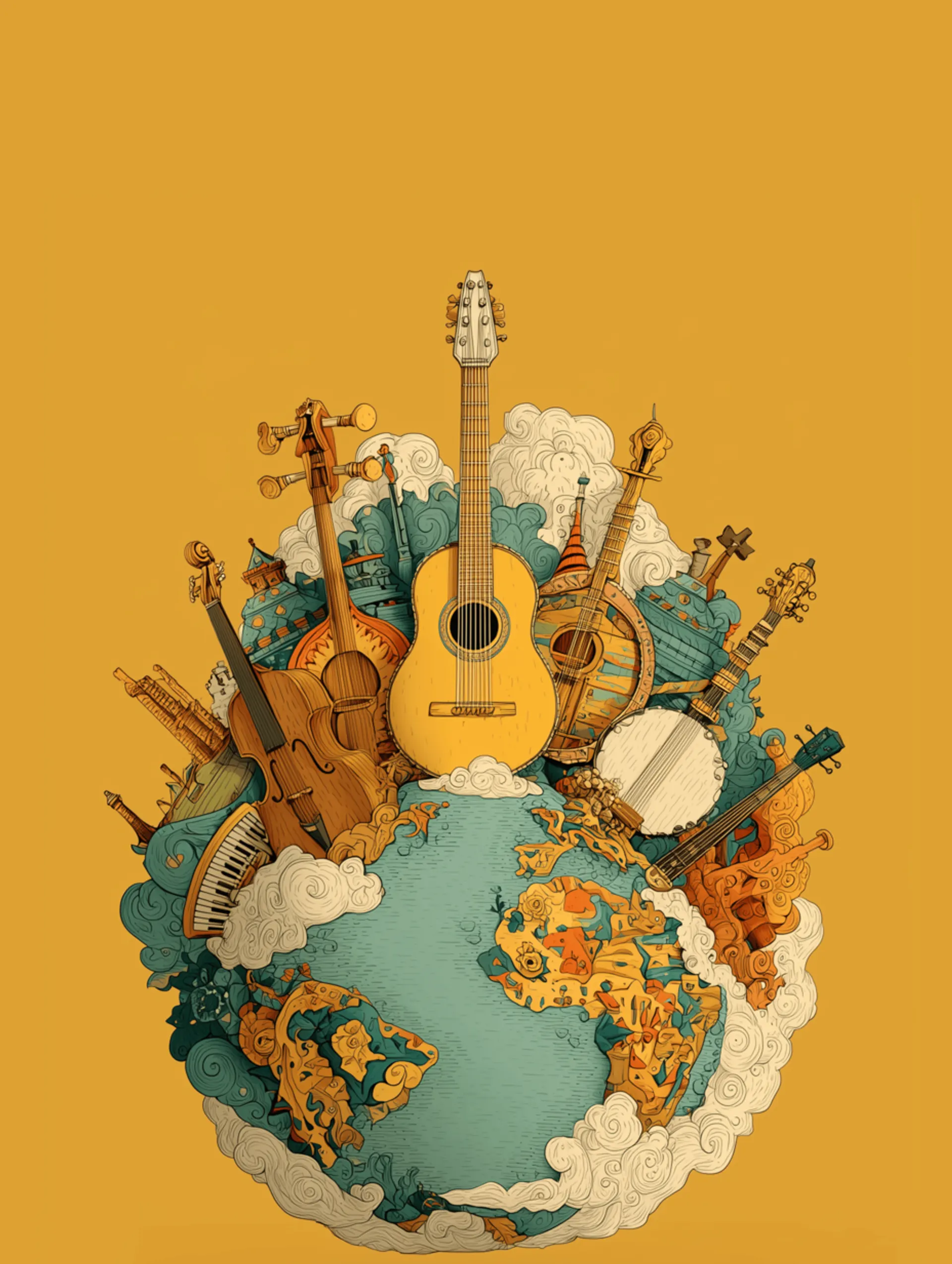 Royalty free music for World