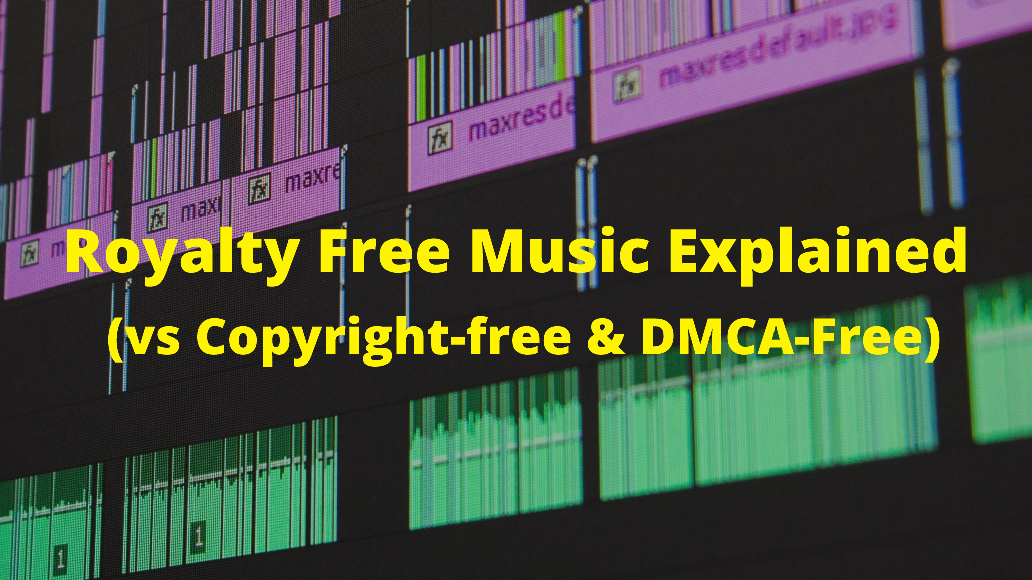 Royalty Free Music Explained (vs Copyright-Free & DMCA-Free)